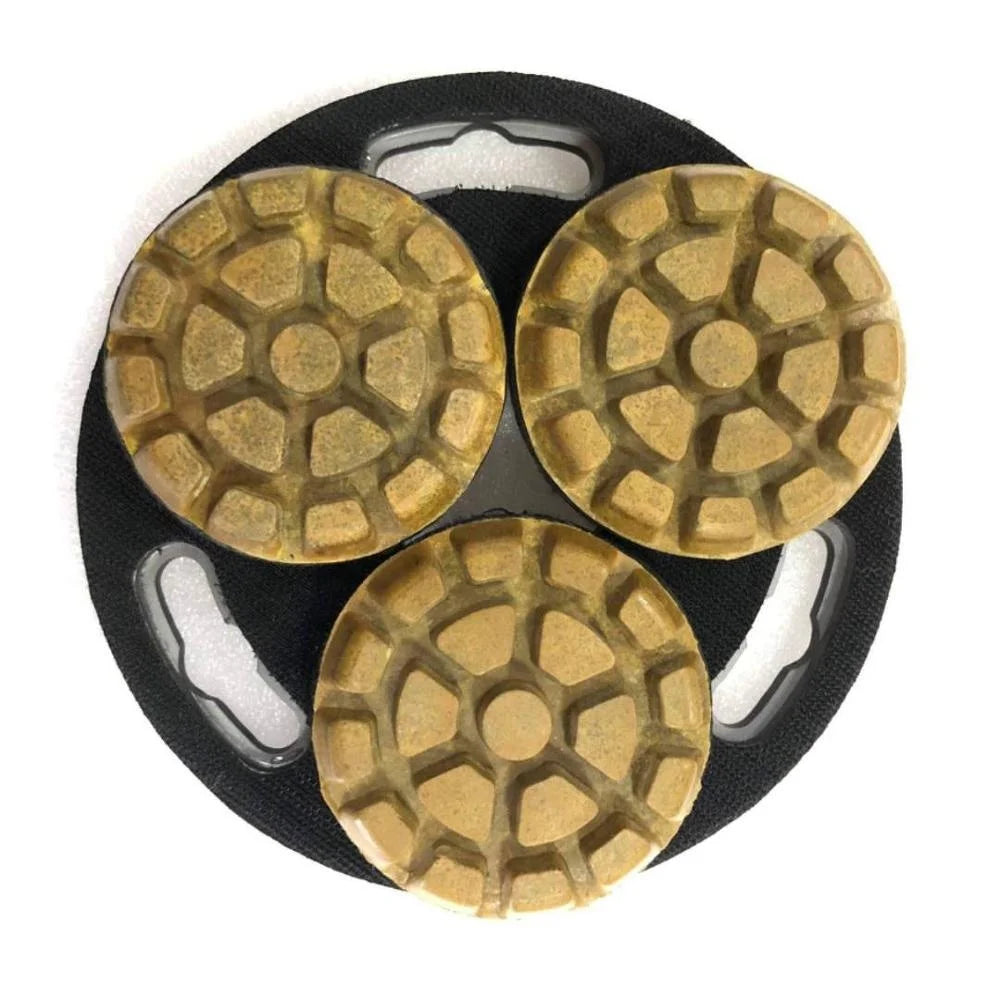 7'' 9'' 10.6'' Husqvarn Adapter Driver Disc 180 230 270mm Holder Plate Velcro Hook and Loop for Diamond Polishing Grinding Pads