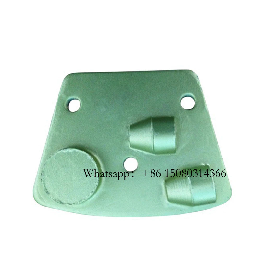 Counterclockwise Abrasive PCD Block Diamatic Blastrac Trapezoid Pads Two Dovetail Disc For Mastic Removal 12PCS