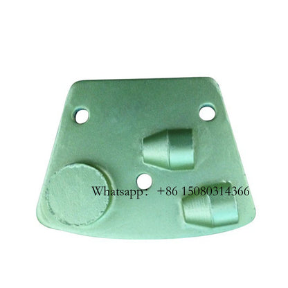 Counterclockwise Abrasive PCD Block Diamatic Blastrac Trapezoid Pads Two Dovetail Disc For Mastic Removal 12PCS