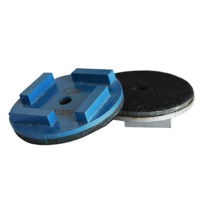 4 Inch Diamond Grinding Segments with  for Concrete Renovation - D100mm Abrasive Disc Floor Shoes - 9PCS