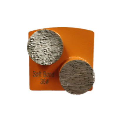 Husqvarna Quick Lock Insert Husqvarna Concrete Floor Grinding Segments With Two Round Bars 9PCS