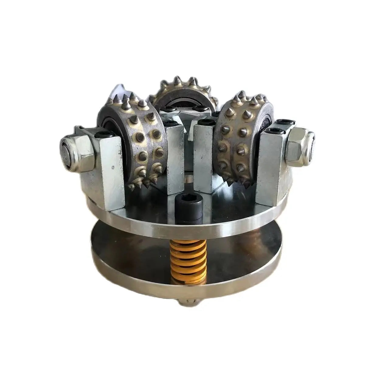 Bush Hammer 5 Inch 125mm Abrasive Tool Alloy  Litchi 3-Rollers For Grinding And Polishing Stone Marble Granite Concrete Floor