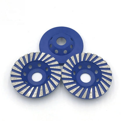 9PCS Diamond Grinding Disc  for Concrete Grinding Wheel 4&5&6 Inch  22.23mm Bare Holes Angle Grinder Disc Perfect Renovations