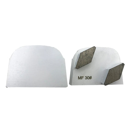 LavinaTrapezoid Floor Grinding Shoes for Fixing Cracks and Holes in Concrete 9pcs