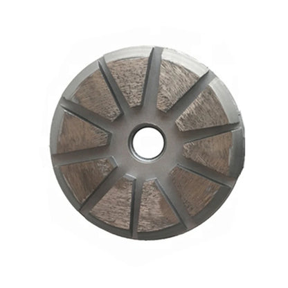 9PCS Diamond Grinding Disc Set  Stone Abrasive Disc Polishing Tool 4 Inch M14 Thread  Cutting Wheel For Granite Marble Concrete