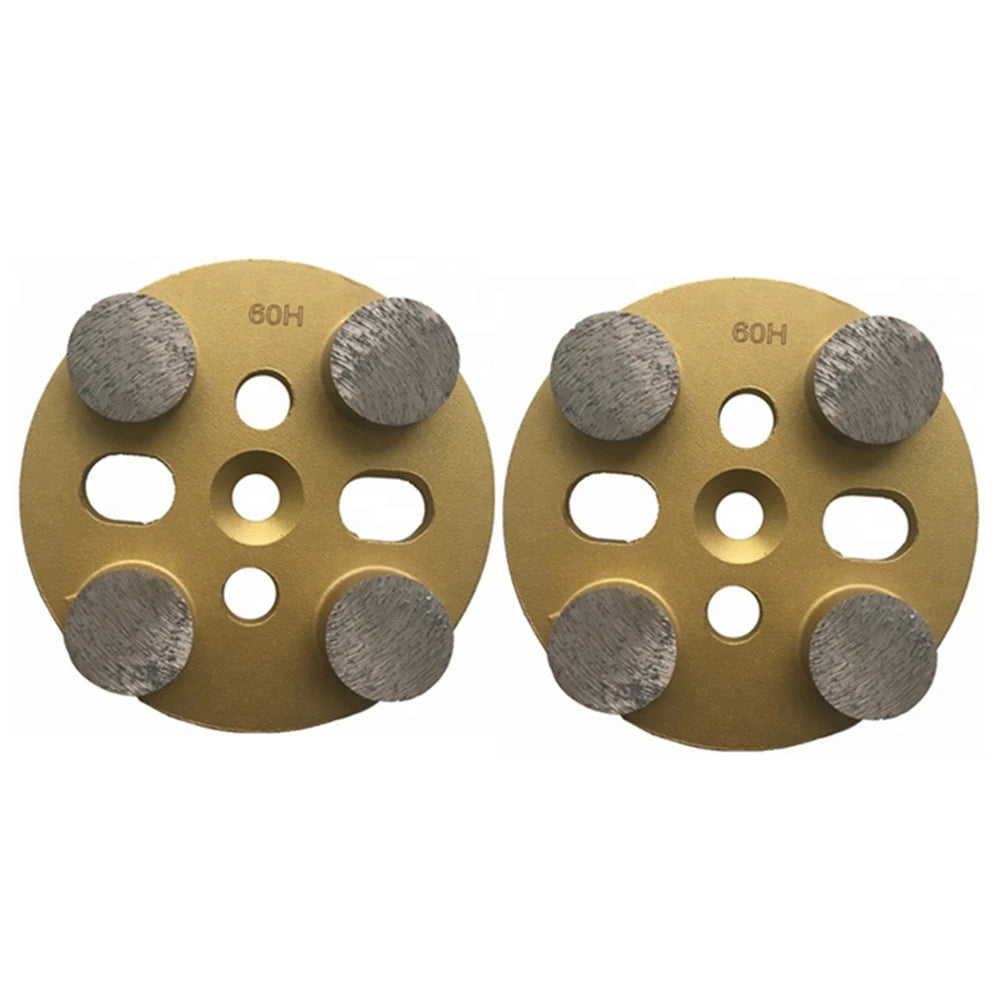 Round Segment Diamond Grinding Wheel for Concrete Polishing on Terrazzo Floors - Set of 12PCS
