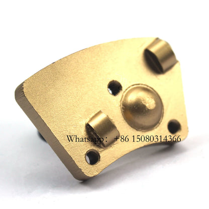 Single Full PCD And One Half Concrete Grinding Blades Top Sharp Floor Scraper Round Bar For Thick Epoxy 12PCS