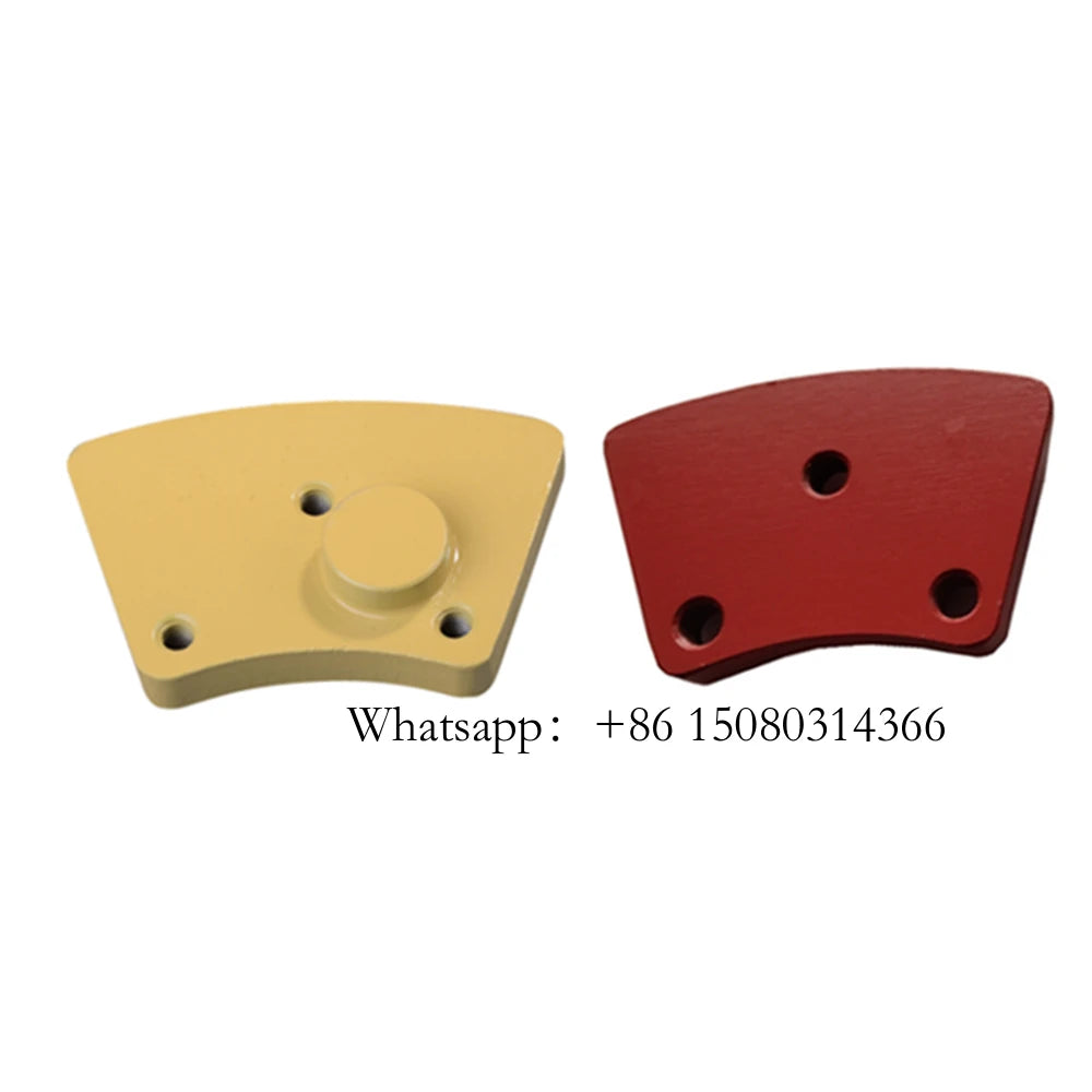 Three M6 Screw Connection ASL Diamond Grinding Shoes Concrete Floor Renovation Tools For Blastrac Grinder 9PCS