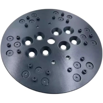 10'' Inch Diamond Steel Quick Easy Change Disc for Floor Grinder | 250mm Bottom Base Adaptor Conversion Plate for Grinding Shoes