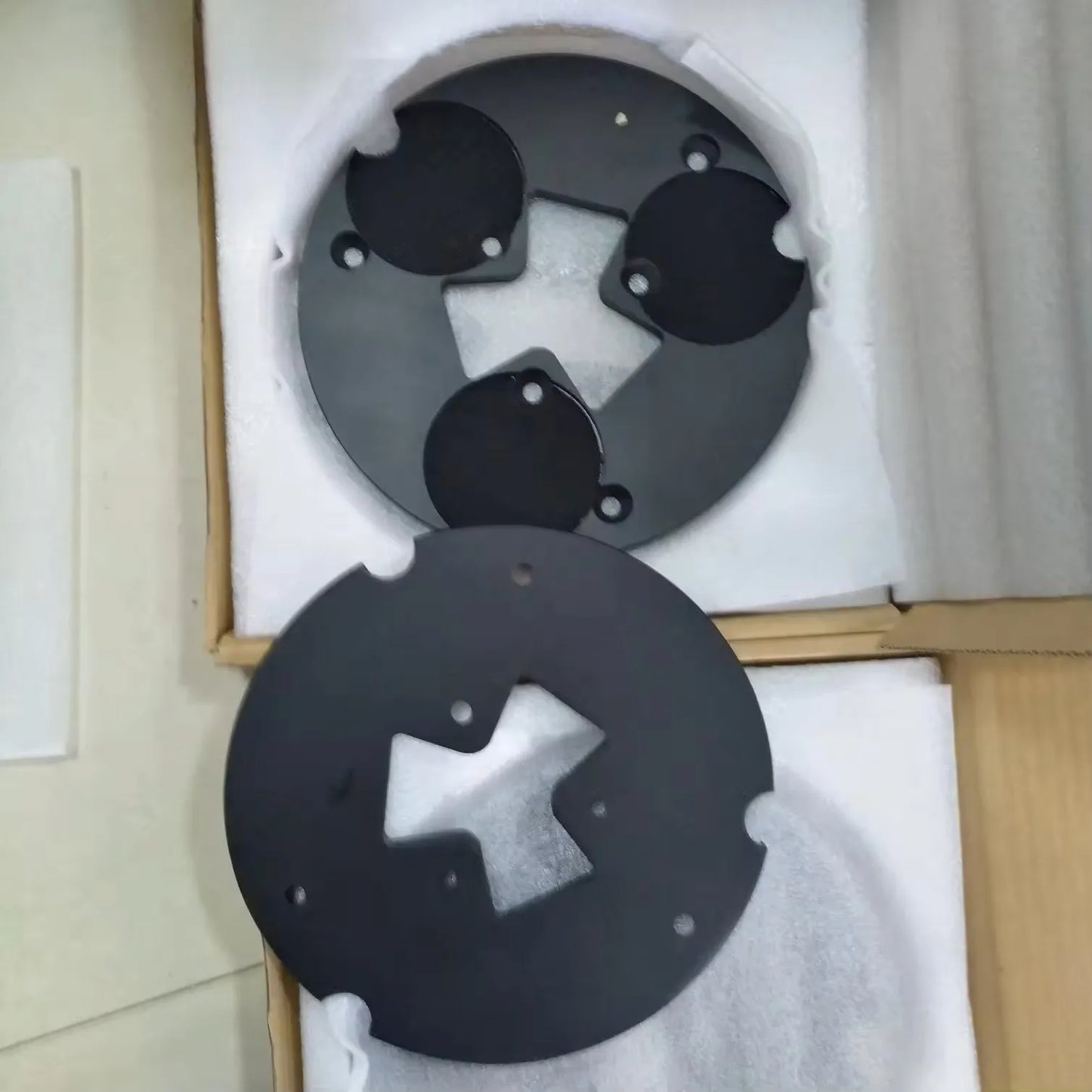 9'' HTC Adapter Backer Driver Disc 230mm Quick Change Grinder Plate to Velcro Hook and Loop for Diamond Polishing Grinding Pads