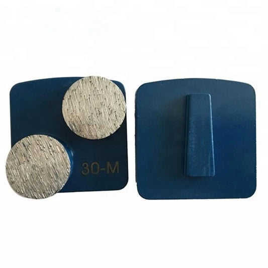 Husqvarna/Scanmaskin  Diamond Grinding Shoes  Redi Lock  Diamond Grinding Shoes for   Machine:  Polishing Pads for Concrete and Terrazzo Floor 9 PCS