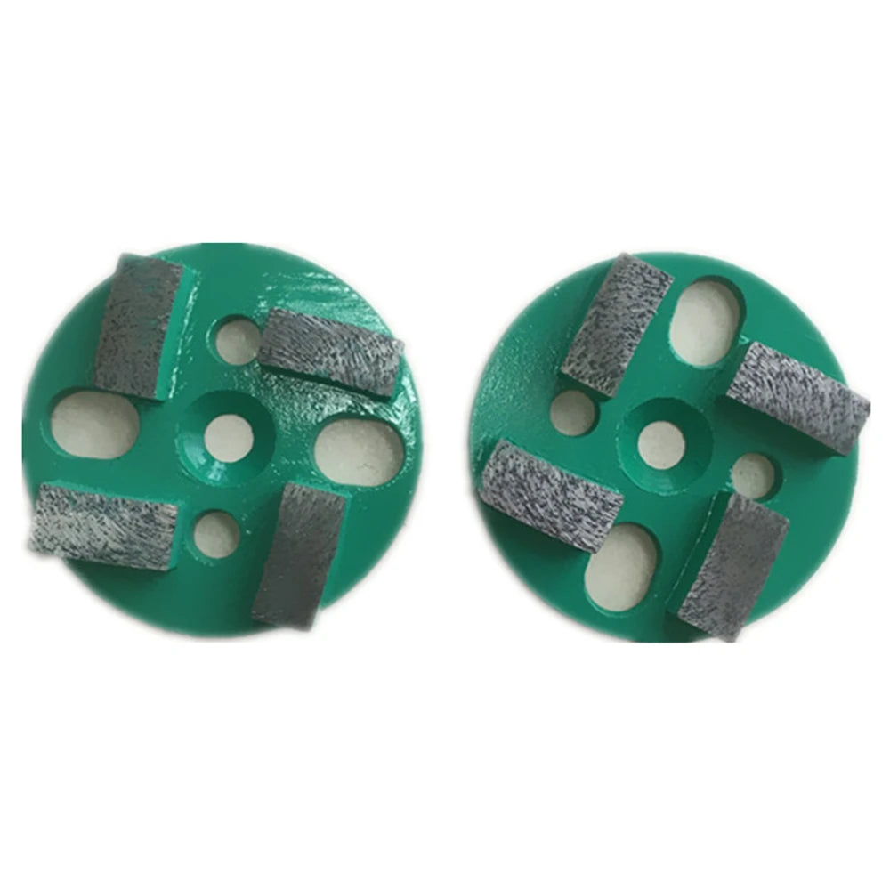 12PCS Extreme Hard Bond Concrete Floor Grinding Disk4 Inch Rough Cup Wheel with 4 Metal Bonded Abrasiv for Heavy-Duty Grindinge