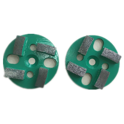 12PCS Extreme Hard Bond Concrete Floor Grinding Disk4 Inch Rough Cup Wheel with 4 Metal Bonded Abrasiv for Heavy-Duty Grindinge