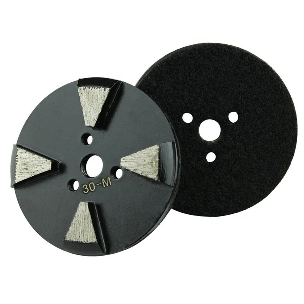 Diamond Grinding Pads 3 Inch D83mm Metal Bond Floor Disc For Grinding Machine 9PCS