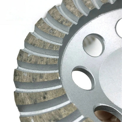 Achieve Professional Polishing Results 9PCS Diamond Grinding Disc  Stone and Concrete  DD 115mm Turbo Cup Wheel Metal