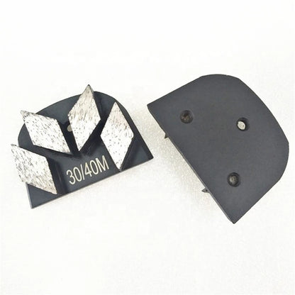 Lavina Metal Bond Diamond Concrete Grinding Pads grinding discs for aggressive grinding on concrete 9PCS