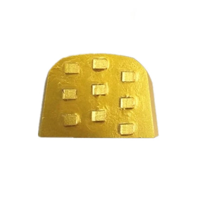 LavinaPcd Concrete Pad Grinding Shoes for Aggressive Concrete Grinding and Coating Remova 9pcs