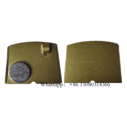 Schwamborn PCD Grinding Segment Epoxy Glue Mastic Removing Concrete Pads For Germany Floor Grinder 9PCS