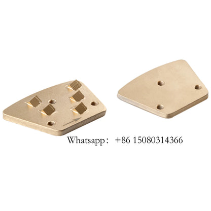 Five Quarter PCD Segment For Blastrac Grinders Concrete Wall Grinding Tools Cement Terrazzo Floor Preparation 12PCS