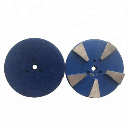 Diamond Grinding Cup Wheel 3 Inch Concrete Pads With Five Segments For Terrazzo and Concrete Floor Polishing 9PCS