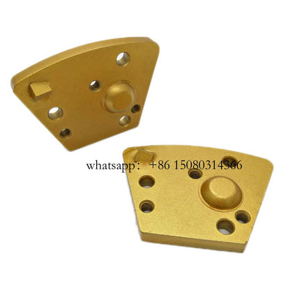 12PCS Blastrac Diamond Grinding Blocks with 1/4 PCD Round Segment and M6 Thread Holes for Concrete Floor Polishing