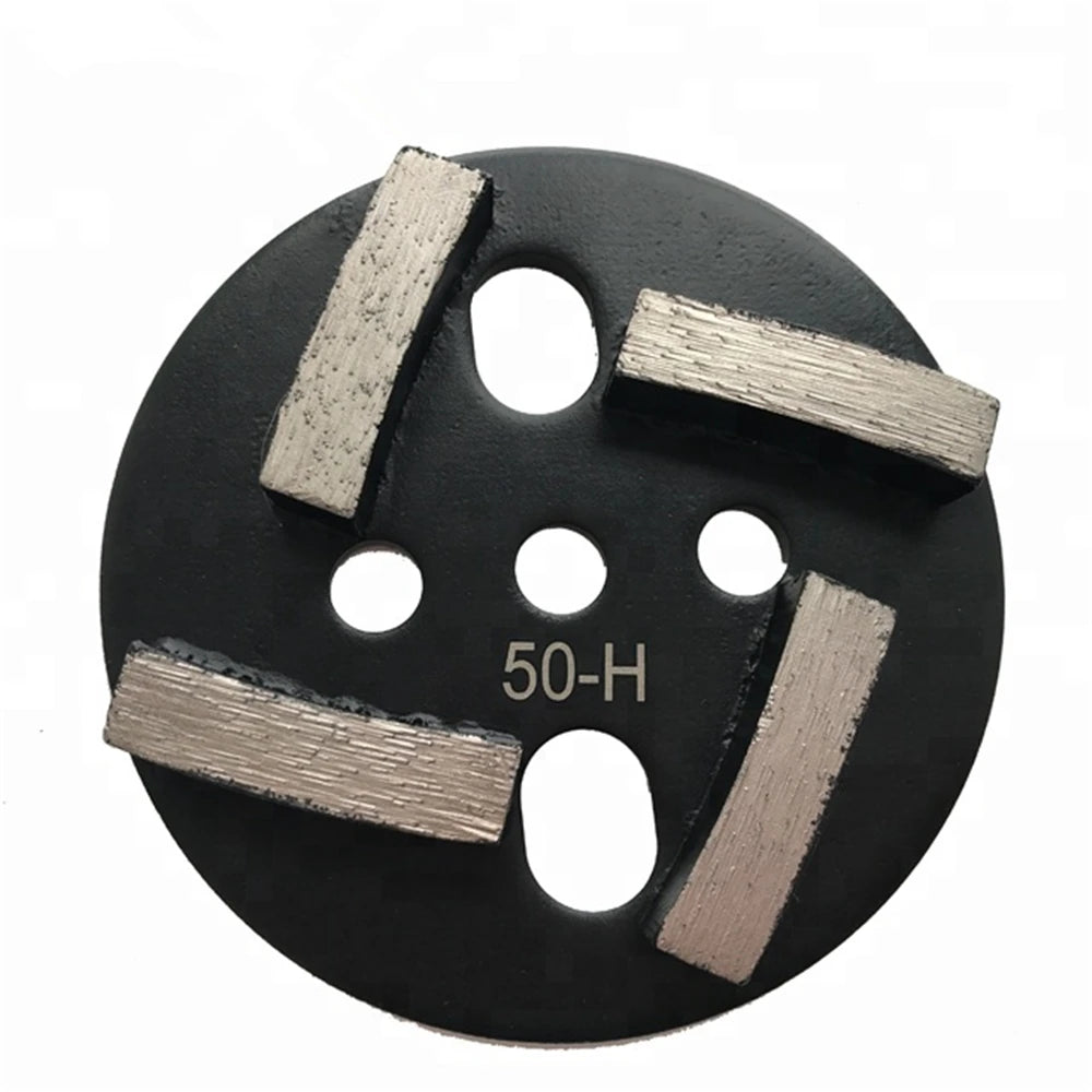 12PCS Rectangle Curved Segments Diamond Grinding Cup Wheel - Floor Polishing Disc for Rough Concrete and Terrazzo