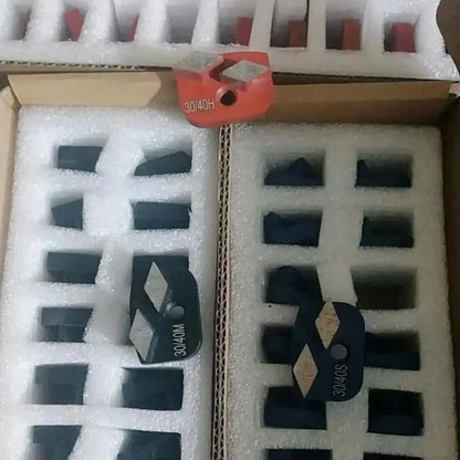 Two Rhombus Segments Newgrind Metal Grinding Shoes for Rhino Floor Grinder Diamond Concrete Polishing Pad 9pcs Freeshipping