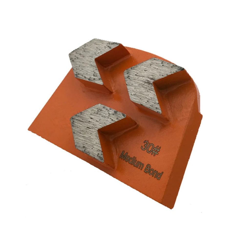 LavinaThree Arrow Segments   Cutting Disc Sharp Metal Grinding Pad Transform Concrete Floors These High-performance Pads 9pcs