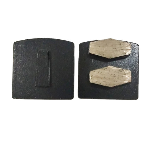 Husqvarna Diamond Grinding Shoes Husqvarna Easy Change Metal Bond Grinding Segments Single One Bars Plates Concrete Coating Remove Plug For Hsuqvarna 12PCS