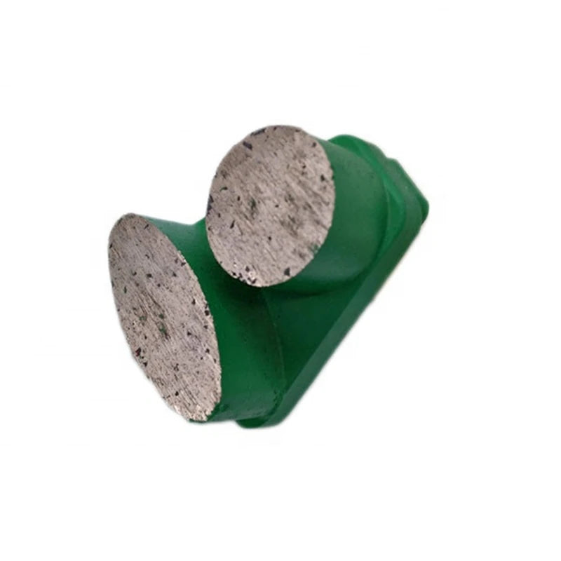Husqvarna /Scanmaskin   Diamond Grinding Discs with Round and Oval Segments for   Concrete Floor Polishing 9PCS