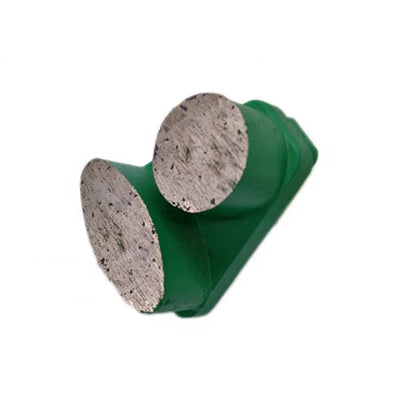 Husqvarna /Scanmaskin   Diamond Grinding Discs with Round and Oval Segments for   Concrete Floor Polishing 9PCS