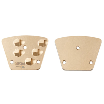 Blastrac PCD Scraper Grinding Shoes  Aggressive Epoxy Coating Removal with One Third Segment Floor Surface Rips Scrapes 9PCS