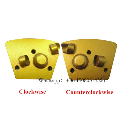 ASL Metal PCD Diamond Grinding Plates Premium Concrete Epoxy Application Tools ASL Segment Coating Removal 12PCS