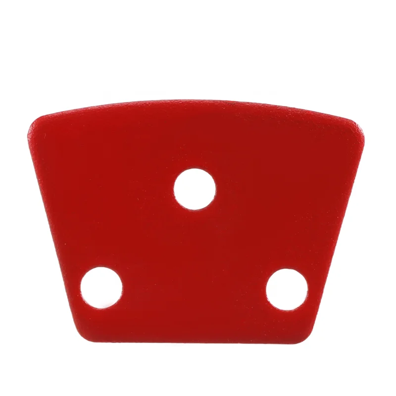 ABHU 30 Grit Metal Bond Scraper Trapezoid Diamond Floor Grinding Pad Disc For Removing Adhesives Spots Joints