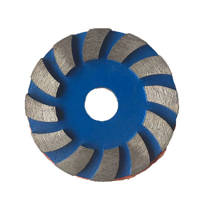 9PCS    Sintered Turbo Grinding Cup Wheel 4 Inch Hot Press Spiral Segmented Disc For Stone Concrete Floor