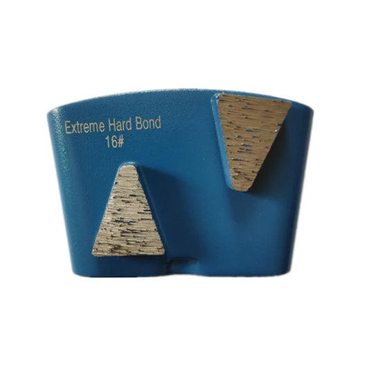 HTC Diamond Double Trapezoid Concrete Floor Grinding Segments with HTC EZ Lock for 12PCS