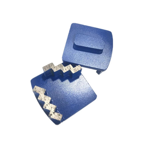 Husqvarna Diamond Grinding Shoes Husqvarna Redi Lock Diamond Grinding Disc  Concrete Shoes With Two Zigzag Segments For Terrazzo 9PCS