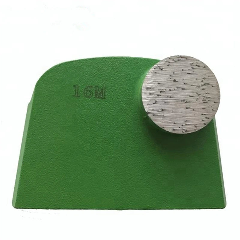Lavina Quick Lock Grinding Plates Trapezoid Diamond Shoes polishing discs for efficient surface polishing 9PCS