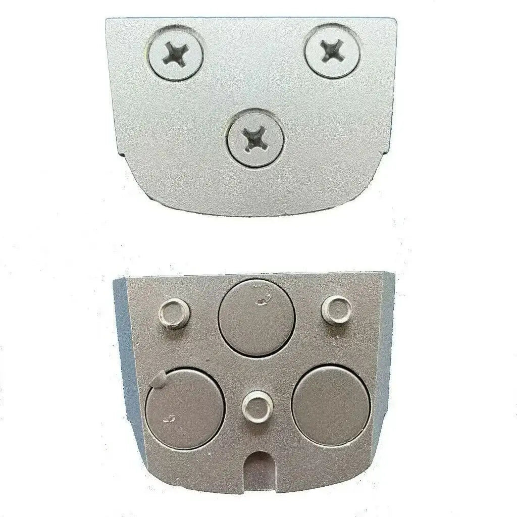9pc Magnetic Disc Adapters Holder Trapezoid Diamond Grinding Shoe Scraper for Lavina Grinder