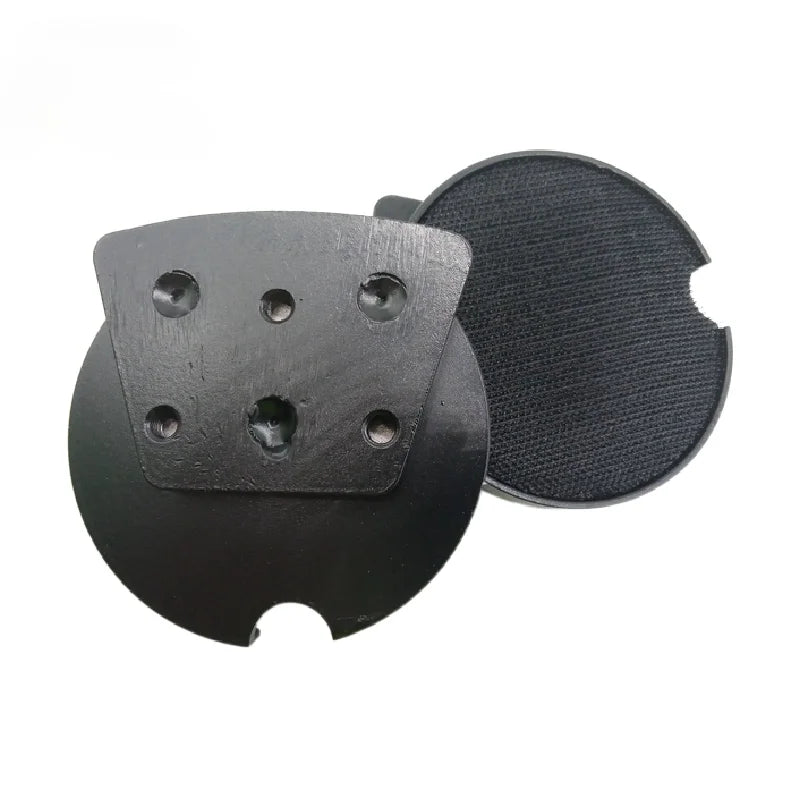 9pc Trapezoid Hook and Loop Sticky Cloth Pads Holder Adapter for SASE XPS Grinding Machines