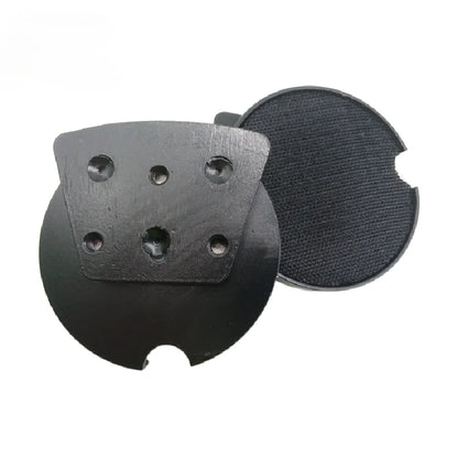 9pc Trapezoid Hook and Loop Sticky Cloth Pads Holder Adapter for SASE XPS Grinding Machines