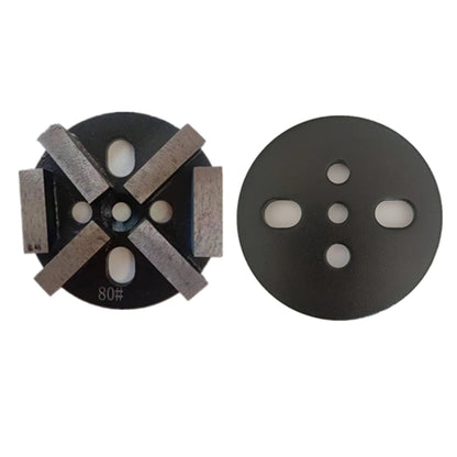 Diamond Grinding Disc  100mm Diameter, 4 Inch Grinding Pads for Concrete Floor with 6 Metal Bond Abrasive Segments 12PCS