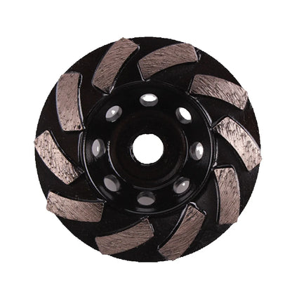 4" Ten Diamond Metal Segments Grinding Disc for Concrete - D100mm Floor Polishing Wheel Pad for Angle Grinder (9PCS)