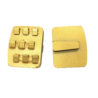 Husqvarna  /Scanmaskin PCD Grinding Shoes PCD Grinding Brick Redi Lock System  Nine Half Reverse Floor Disc For Coating Glue Removing 12PCS