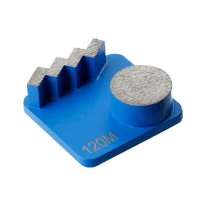 Husqvarna Round Grinding Bar And Zigzag Step Segment Redi Lock Diamond Plates Husqvarna Metal Floor Polishing Tools 12PCS