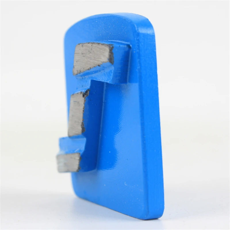 Husqvarna /Scanmaskin Diamond Grinding Shoes Redi Lock Diamond Grinding Plates with Single Z Shape Segment for  Tools 9 PCS