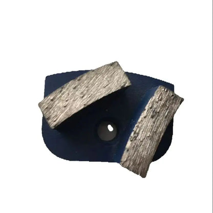 Two Bars Segments Newgrind Metal Grinding Shoes for Rhino Floor Grinder Rhino Diamond Concrete Polishing Pad 9pcs Free shipping