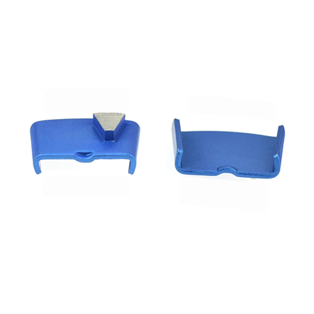 Ex-factory Price  HTC EZ Metal Diamond Grinding Pad with Single Bar for Dry Grinding Cement Floor 12PCS