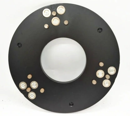 9.6'' Klindex Diamond Quick Change Adapter Plate Driver Disk 240mm Carrier Holder for Trapezoid Grinding Pad Shoe Block Grinder