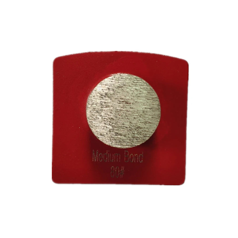 Husqvarna Redi Lock Diamond Grinding Pads Single Round Segment  Floor Grinding Block For Concrete Terrazzo 9PCS